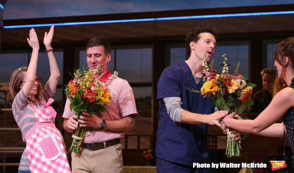 Photo Coverage: It's Amazing What Baking Can Do! Jason Mraz and David Josefsberg Open Up at WAITRESS Image