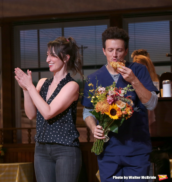 Photo Coverage: It's Amazing What Baking Can Do! Jason Mraz and David Josefsberg Open Up at WAITRESS Image