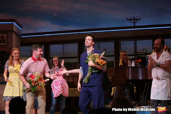 Photo Coverage: It's Amazing What Baking Can Do! Jason Mraz and David Josefsberg Open Up at WAITRESS Image