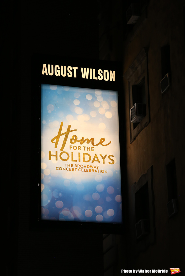Up on the Marquee: HOME FOR THE HOLIDAYS Image