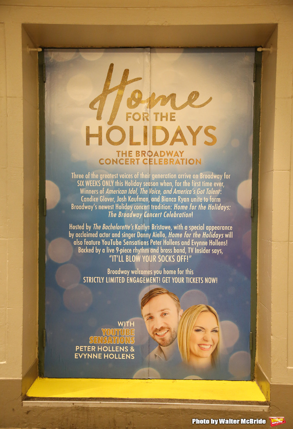 Up on the Marquee: HOME FOR THE HOLIDAYS Image