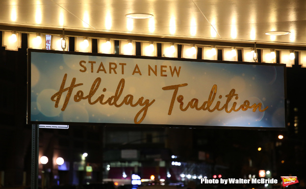 Up on the Marquee: HOME FOR THE HOLIDAYS Image