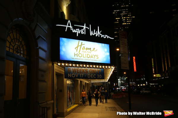Up on the Marquee: HOME FOR THE HOLIDAYS Image