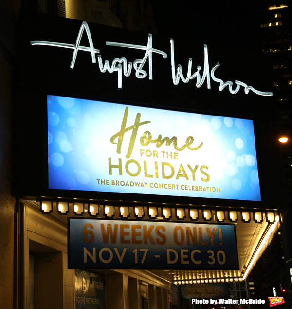 Up on the Marquee: HOME FOR THE HOLIDAYS Image