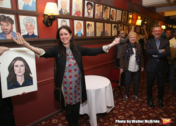 Photo Coverage: Julie Taymor Celebrates Sardi's Caricature Unveiling Image