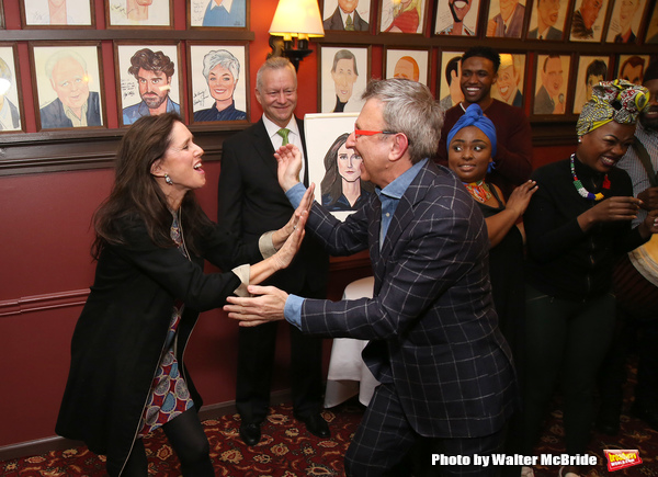 Photo Coverage: Julie Taymor Celebrates Sardi's Caricature Unveiling Image