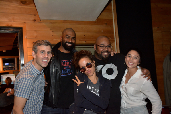Exclusive Photo Coverage: HAMILTON Cast Sings CAROLS FOR A CURE Image