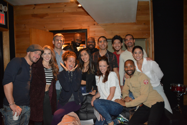 Exclusive Photo Coverage: HAMILTON Cast Sings CAROLS FOR A CURE Image