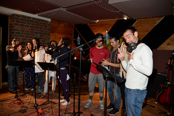 Exclusive Photo Coverage: HAMILTON Cast Sings CAROLS FOR A CURE Image