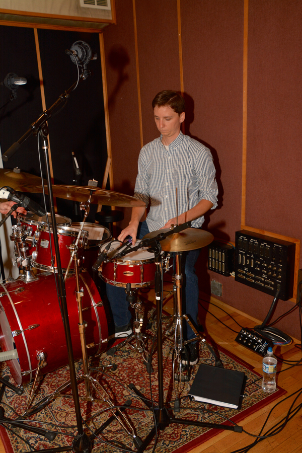 Exclusive Photo Coverage: ANASTASIA Takes a Journey to the Studio to Record CAROLS FOR A CURE Image