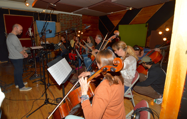 Exclusive Photo Coverage: ANASTASIA Takes a Journey to the Studio to Record CAROLS FOR A CURE Image