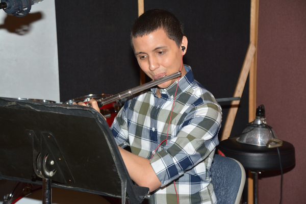 Exclusive Photo Coverage: ANASTASIA Takes a Journey to the Studio to Record CAROLS FOR A CURE Image