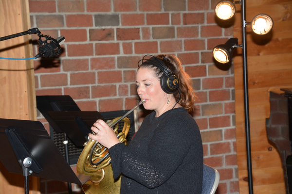 Exclusive Photo Coverage: ANASTASIA Takes a Journey to the Studio to Record CAROLS FOR A CURE Image