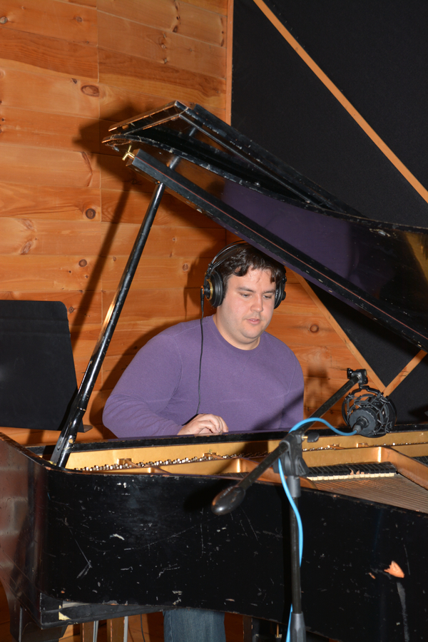 Exclusive Photo Coverage: ANASTASIA Takes a Journey to the Studio to Record CAROLS FOR A CURE Image