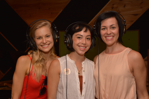 Exclusive Photo Coverage: ANASTASIA Takes a Journey to the Studio to Record CAROLS FOR A CURE Image
