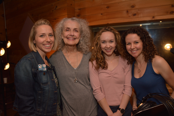Exclusive Photo Coverage: ANASTASIA Takes a Journey to the Studio to Record CAROLS FOR A CURE Image
