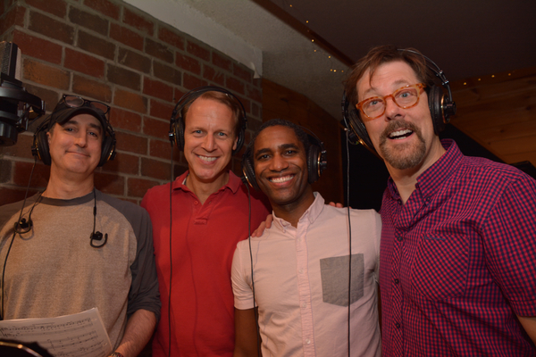 Exclusive Photo Coverage: ANASTASIA Takes a Journey to the Studio to Record CAROLS FOR A CURE Image