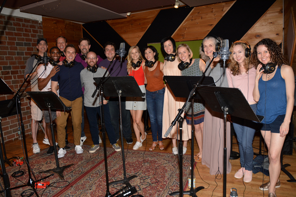 Exclusive Photo Coverage: ANASTASIA Takes a Journey to the Studio to Record CAROLS FOR A CURE Image