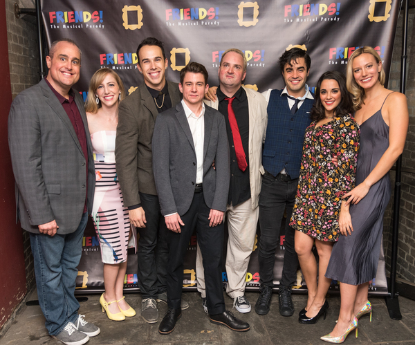 Photo Flash: They're All There For You! FRIENDS! THE MUSICAL PARODY Opens Off-Broadway Image