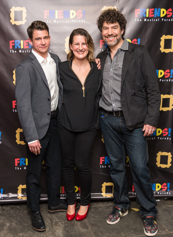 Photo Flash: They're All There For You! FRIENDS! THE MUSICAL PARODY Opens Off-Broadway Image