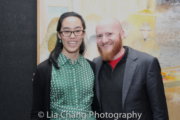 Photo Flash: David Henry Hwang Presents 2017 Kesselring Prize To Lauren Yee At National Arts Club Image
