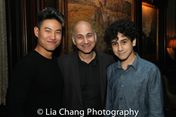 Tobias C. Wong, Ned Eisenberg and Lino Eisenberg Photo