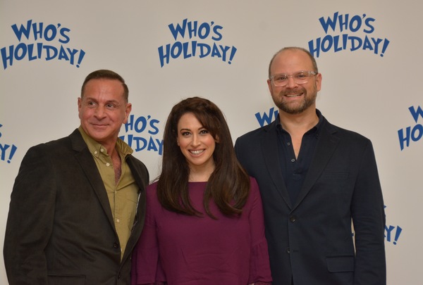 Matthew Lombardo, Lesli Margherita and Carl Andress Photo