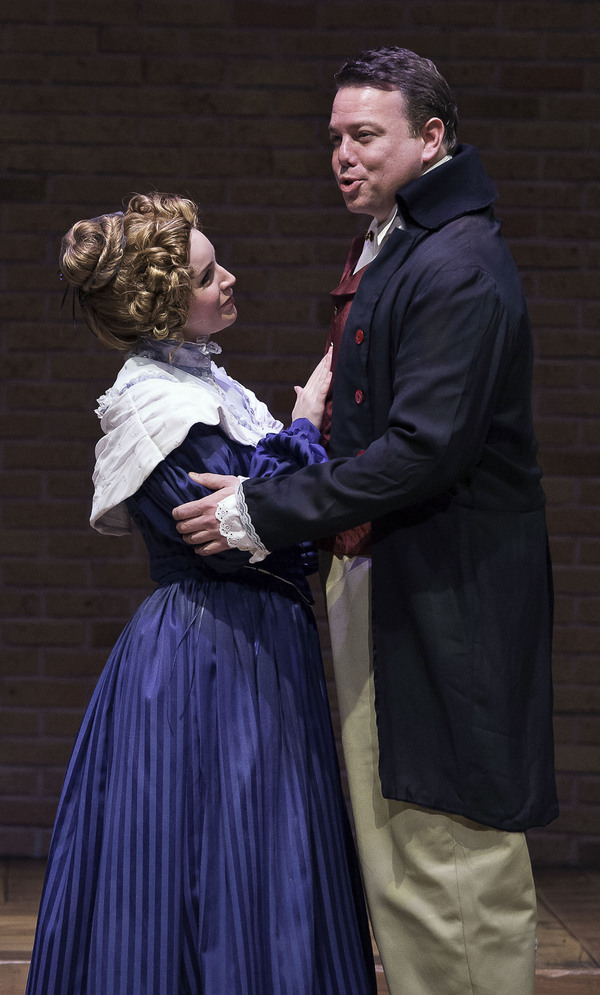 Harli Cooper and Brett Hancock in SLEEPY HOLLOW at Cumberland County Playhouse  Photo