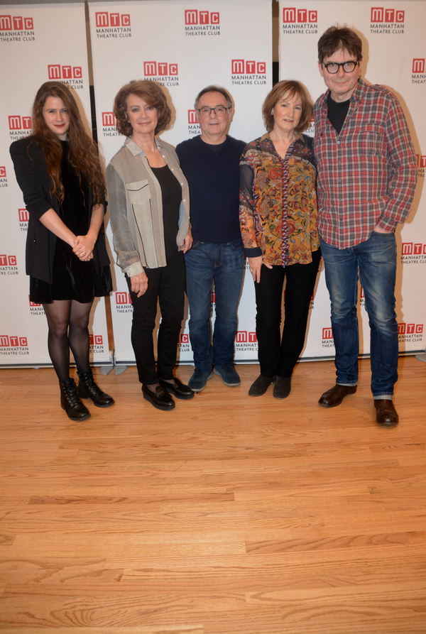 Lucy Kirkwood, Francesca Annis, Ron Cook, Deborah Findlay and James McDonald Photo