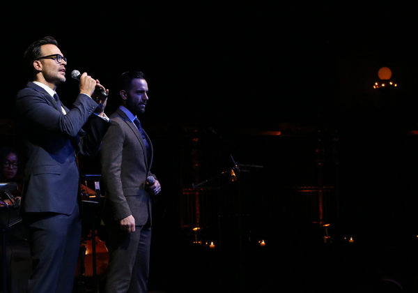 Cheyenne Jackson and Ramin Karimloo Photo