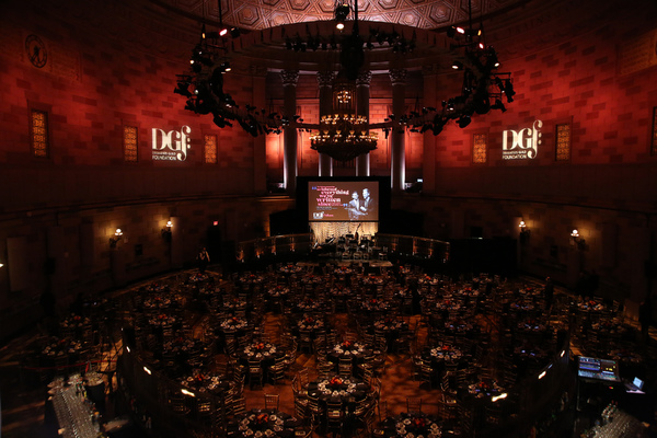 Photo Flash: Hal Prince, Stephen Sondheim and More on the Red Carpet for DGF's 'Lucky Stars' Gala Image
