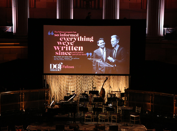 Photo Flash: Hal Prince, Stephen Sondheim and More on the Red Carpet for DGF's 'Lucky Stars' Gala Image