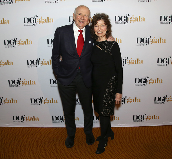 Photo Flash: Hal Prince, Stephen Sondheim and More on the Red Carpet for DGF's 'Lucky Stars' Gala Image