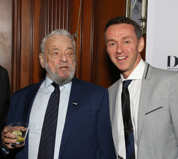 Photo Flash: Hal Prince, Stephen Sondheim and More on the Red Carpet for DGF's 'Lucky Stars' Gala Image