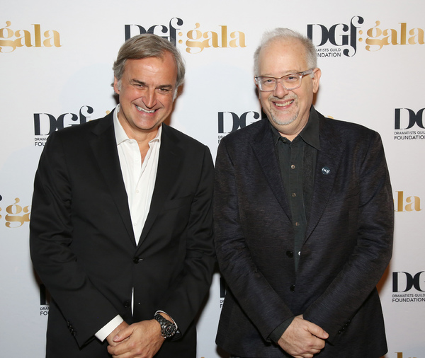Photo Flash: Hal Prince, Stephen Sondheim and More on the Red Carpet for DGF's 'Lucky Stars' Gala Image