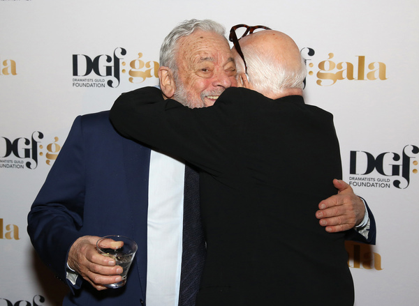 Photo Flash: Hal Prince, Stephen Sondheim and More on the Red Carpet for DGF's 'Lucky Stars' Gala Image