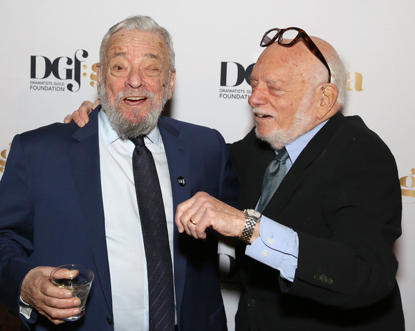 Photo Flash: Hal Prince, Stephen Sondheim and More on the Red Carpet for DGF's 'Lucky Stars' Gala Image