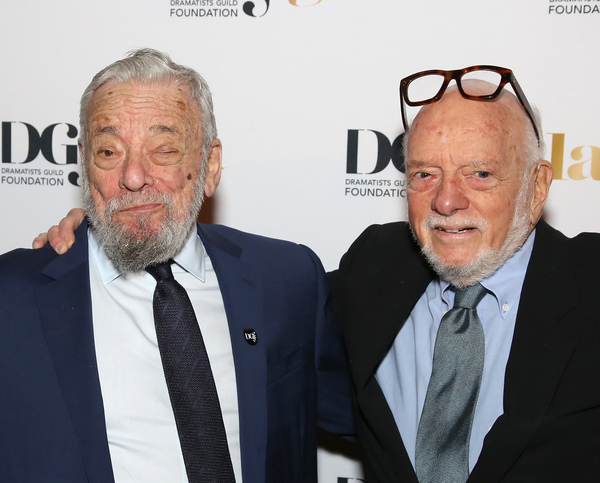Photo Flash: Hal Prince, Stephen Sondheim and More on the Red Carpet for DGF's 'Lucky Stars' Gala Image