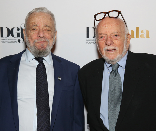 Photo Flash: Hal Prince, Stephen Sondheim and More on the Red Carpet for DGF's 'Lucky Stars' Gala Image