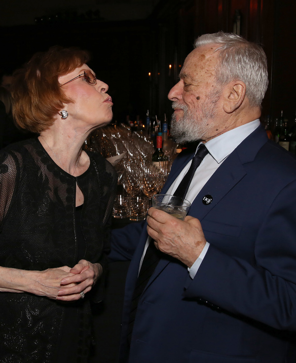 Photo Flash: Hal Prince, Stephen Sondheim and More on the Red Carpet for DGF's 'Lucky Stars' Gala Image