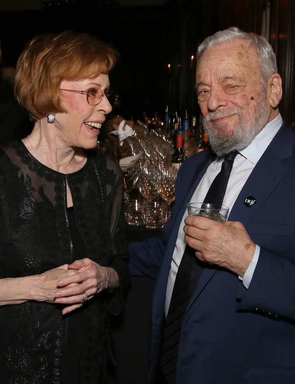 Photo Flash: Hal Prince, Stephen Sondheim and More on the Red Carpet for DGF's 'Lucky Stars' Gala Image