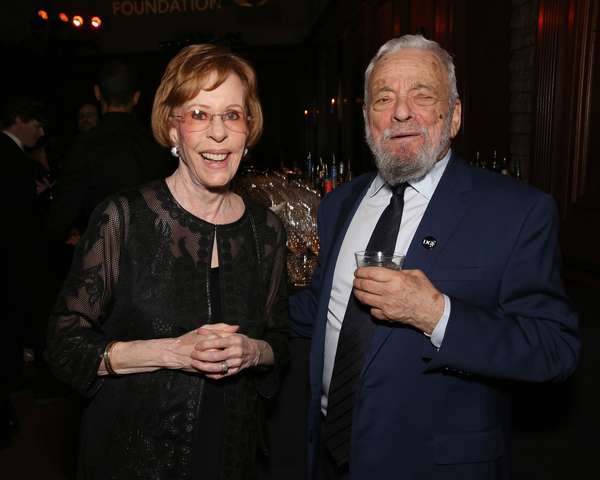 Photo Flash: Hal Prince, Stephen Sondheim and More on the Red Carpet for DGF's 'Lucky Stars' Gala Image
