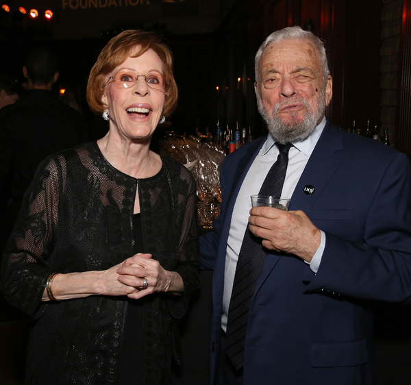Photo Flash: Hal Prince, Stephen Sondheim and More on the Red Carpet for DGF's 'Lucky Stars' Gala Image