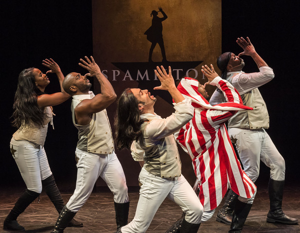 Photo Flash: First Look at SPAMILTON's Now-Extended West Coast Debut Image