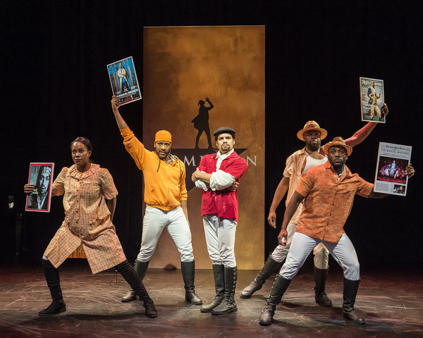 Photo Flash: First Look at SPAMILTON's Now-Extended West Coast Debut Image