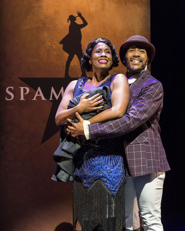 Photo Flash: First Look at SPAMILTON's Now-Extended West Coast Debut Image