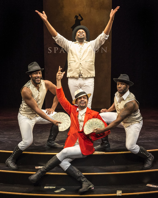 Photo Flash: First Look at SPAMILTON's Now-Extended West Coast Debut Image