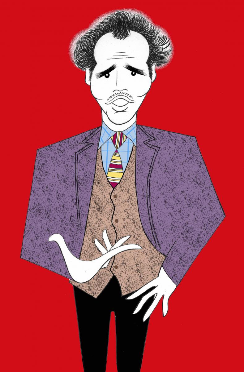 BWW Exclusive: Ken Fallin Draws the Stage - John Leguizamo 's LATIN HISTORY FOR MORONS Image