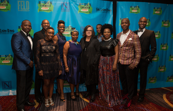Photo Flash: Stars of THE LION KING, Christopher Jackson and More Take Part in Rosie's Theater Kids Fall Gala 