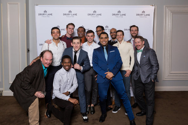 The Men of 42ND STREET: Anthony Sullivan Jr (Ensemble), Joel Chambers (Swing), Cedric Young (Abner), Thomas Ortiz (Ensemble), Davon Suttles (Ensemble), Time Brickey (Ensemble),Â  Tristan Bruns (Ensemble), Brandon Springman (Pat), Bret Tuomi (Mac), Lamont  at 